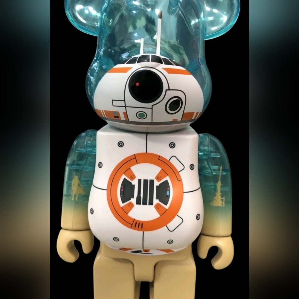 Authentic Star Wars BB-8 400％ BE@RBRICK Bearbrick Medicom Toy figure - Picture 5 of 6